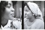 mes amies Somaliennes chez elles, série noir et blanc, au Ghana, en 2000 © Photo Deborah Metsch