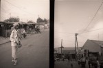 homme dans la poussière de la ville de Podor, au Sénégal en 2010 © Photo Deborah Metsch